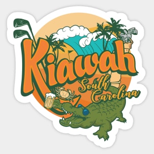 Kiawah South Carolina Sticker